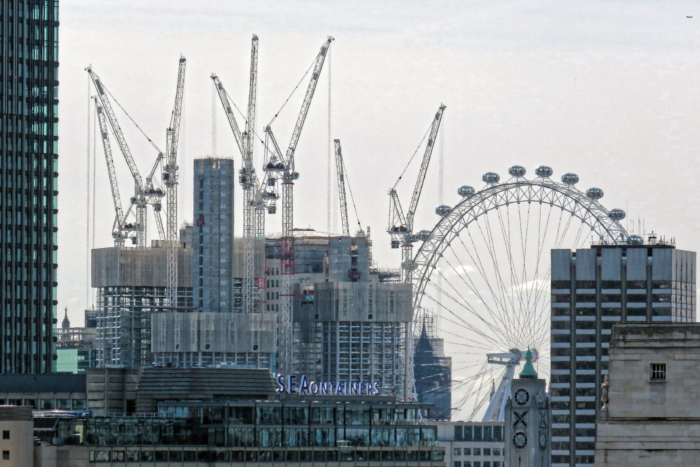 The South Bank of the Thames near Waterloo, close to Novotel London Waterloo