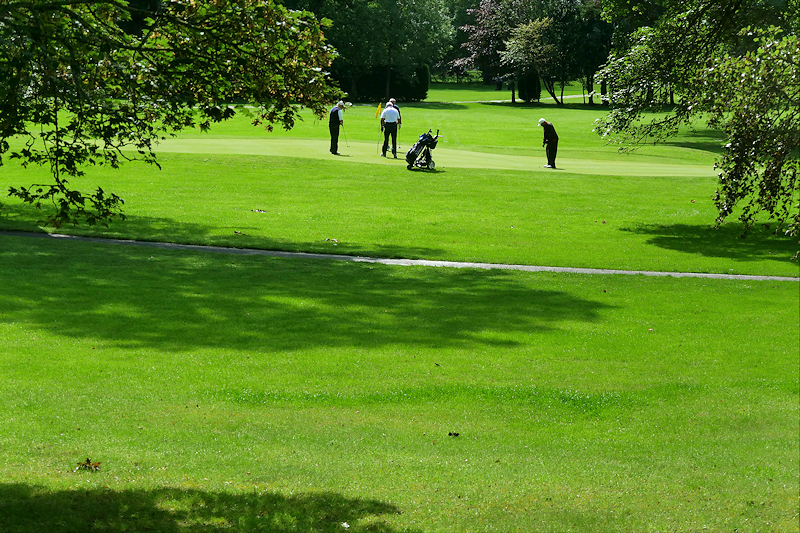The championship golf course at Adare Manor in County Limerick