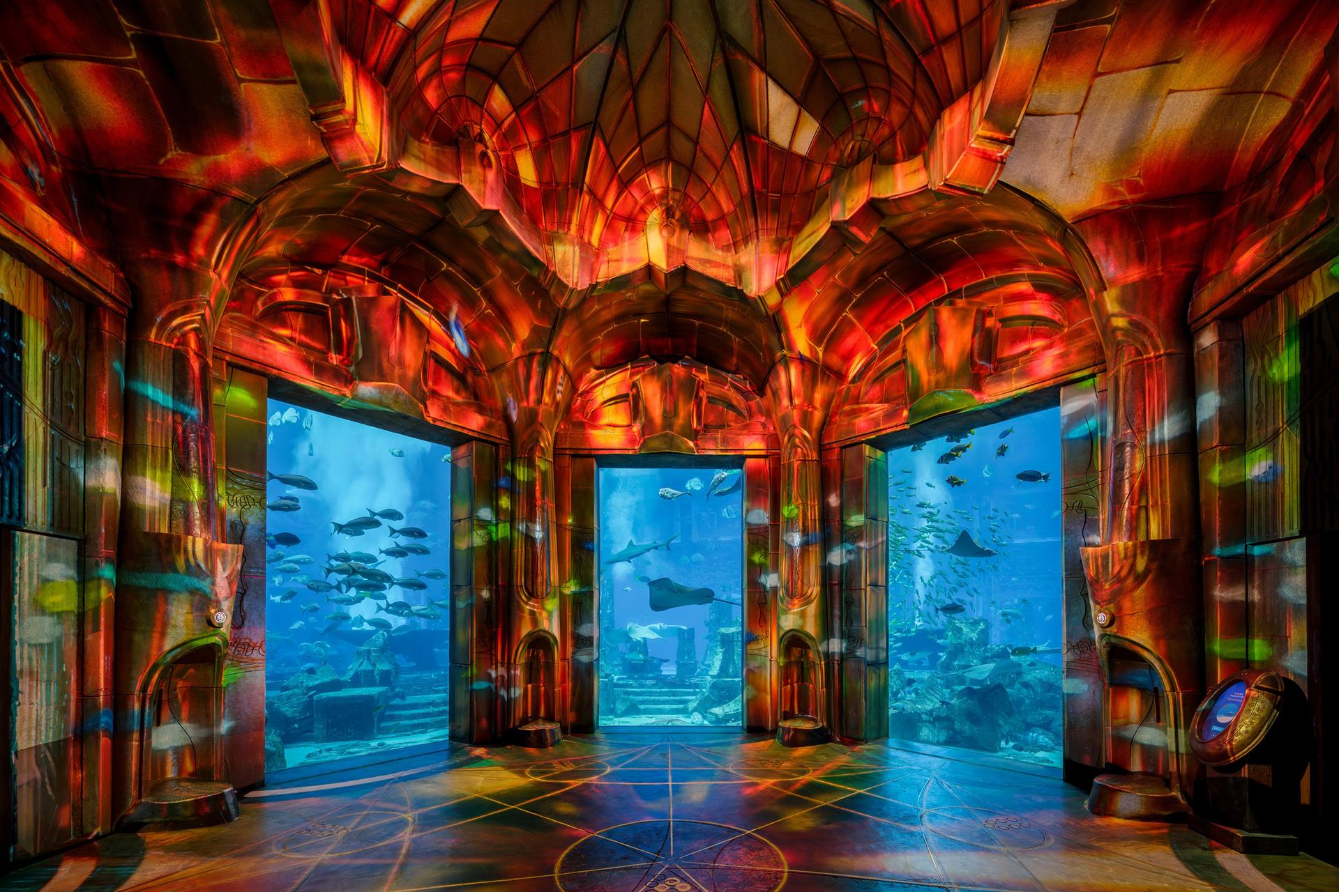 The Lost Chambers Aquarium at Atlantis The Palm Dubai